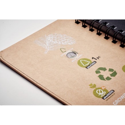 Еко бележник GROWNOTEBOOK ™ MO6225-13