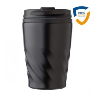 Stainless steel and PP mug Rida 8435-001 Stainless steel and PP mug Rida 8435-001