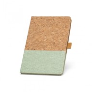 Notebook in cork and linen with lined sheets A5 KLEE 93277 - 119 Notebook in cork and linen with lined sheets A5 KLEE 93277 - 119