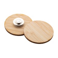 BooBadge bamboo badge - AP716415-A