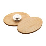 BooBadge bamboo badge - AP716415-B