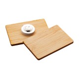 BooBadge bamboo badge - AP716415-D