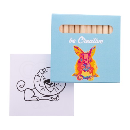 Персонализиран комплект за оцветяване Coloxil 12, животни - AP716554-A