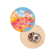 WooBadge custom magnetic badge - AP716583-A