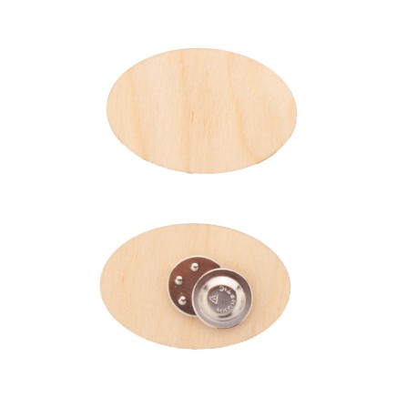 Персонализирана магнитна значка WooBadge - AP716583-B