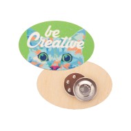 WooBadge custom magnetic badge - AP716583-B