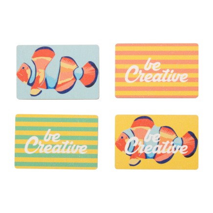 Персонализирана магнитна значка WooBadge - AP716583-D