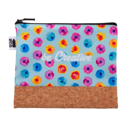 Козметична чанта CreaBeauty Cork M RPET по поръчка - AP716588-10 Козметична чанта CreaBeauty Cork M RPET по поръчка - AP716588-10