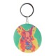 KeyBadge RPET Maxi pin button keyring (AP716723)