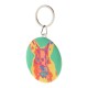 KeyBadge RPET Maxi pin button keyring (AP716723)
