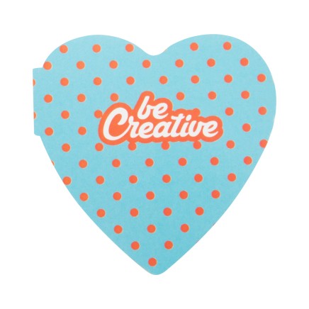 CreaStick Heart custom sticky notepad (AP716759)