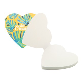CreaStick Heart custom sticky notepad (AP716759)