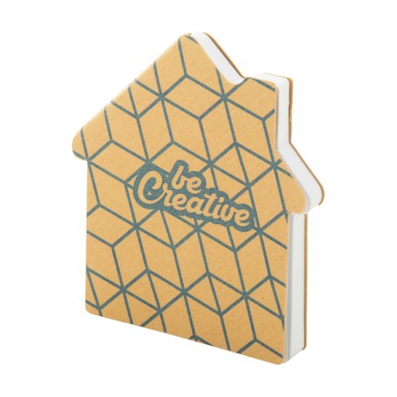 CreaStick House Eco custom sticky notepad (AP716763) CreaStick House Eco custom sticky notepad (AP716763)