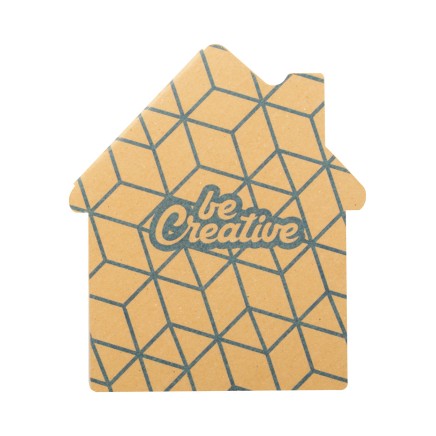 CreaStick House Eco custom sticky notepad (AP716763) CreaStick House Eco custom sticky notepad (AP716763)