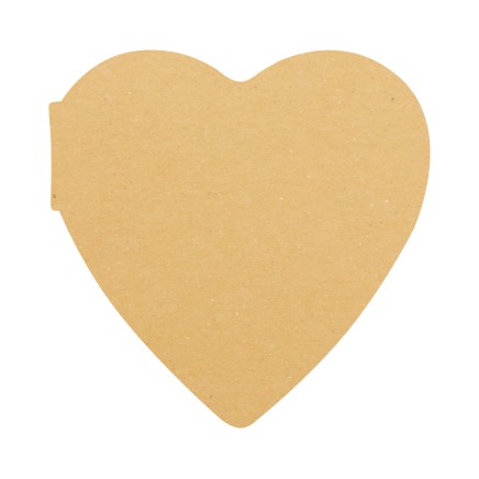 CreaStick Heart Eco custom sticky notepad (AP716764)