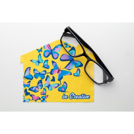 CreaClean RPET custom glasses cloth, house (AP716778-C)