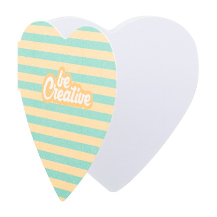 CreaStick Seed Heart custom sticky notepad (AP716825)