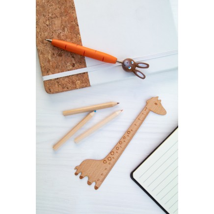 Дървена линийка Looney - AP718092-B Дървена линийка Looney - AP718092-B