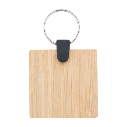 Бамбуков ключодържател Bambry, квадрат - AP718370-C