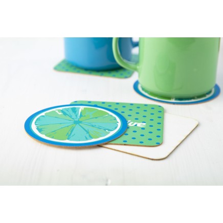 CreaPint paper coaster, circle - AP718527-A