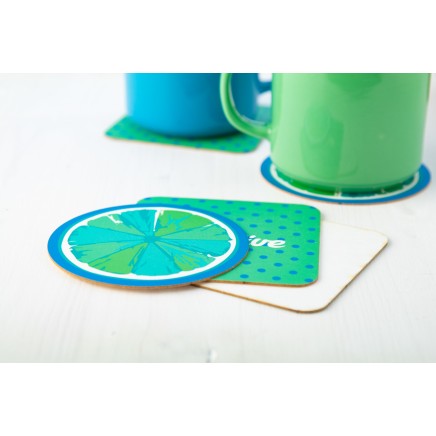 CreaPint paper coaster, circle - AP718527-A