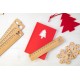 Lopsmarka bamboo ruler, reindeer (AP718639-D)