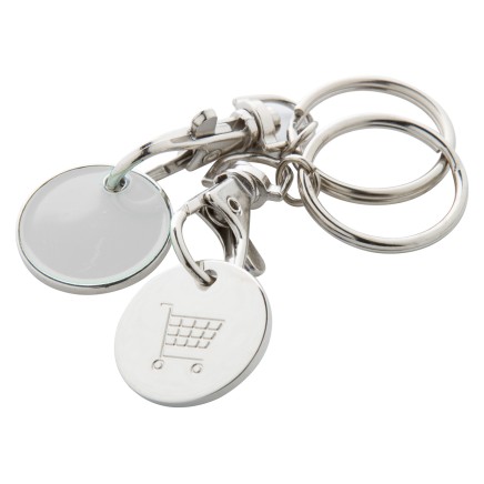 Ключодържател с монети за количка Euromarket - AP731809-01 Ключодържател с монети за количка Euromarket - AP731809-01