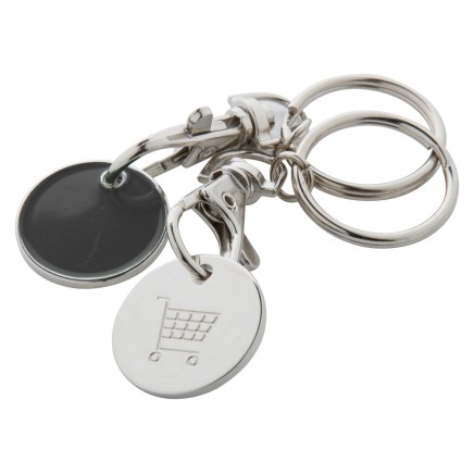 Ключодържател с монети за количка Euromarket - AP731809-10 Ключодържател с монети за количка Euromarket - AP731809-10