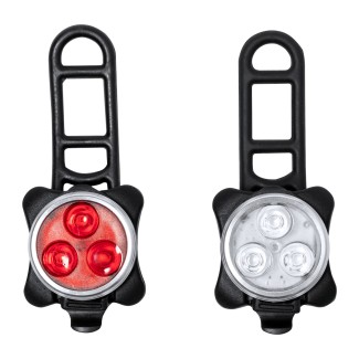 Remko rechargeable bicycle light set (AP733553-10) Remko rechargeable bicycle light set (AP733553-10)
