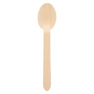 Woolly wooden cutlery, spoon - AP800439-A