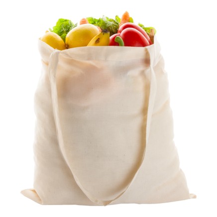 Longish cotton shopping bag - AP806610-00