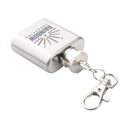Norge keyring with hip flask - AP807908 Norge keyring with hip flask - AP807908
