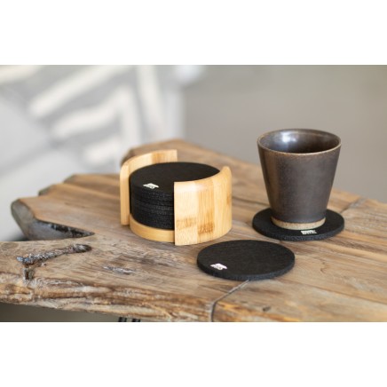 Chiang RPET coaster set - AP808040-10 Chiang RPET coaster set - AP808040-10