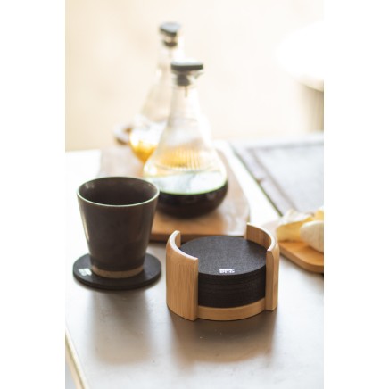 Chiang RPET coaster set - AP808040-10 Chiang RPET coaster set - AP808040-10