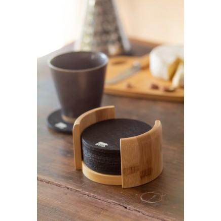Chiang RPET coaster set - AP808040-10 Chiang RPET coaster set - AP808040-10