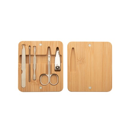 Manoky bamboo manicure set (AP808069) Manoky bamboo manicure set (AP808069)