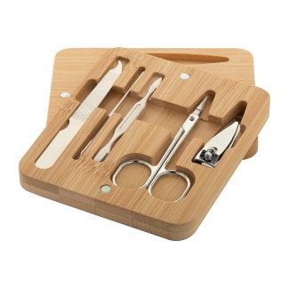 Manoky bamboo manicure set (AP808069) Manoky bamboo manicure set (AP808069)