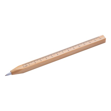 Burnham Black ballpoint pen with ruler (AP808138) Burnham Black ballpoint pen with ruler (AP808138)