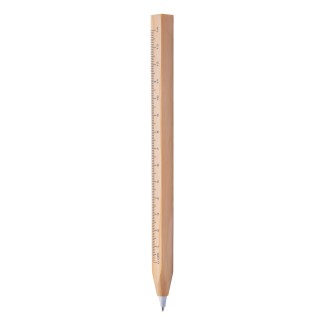 Burnham Black ballpoint pen with ruler (AP808138) Burnham Black ballpoint pen with ruler (AP808138)