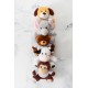 Rehowl RPET plush monkey (AP844058)