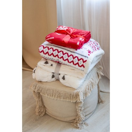 Sundborn Christmas blanket (AP861005-77) Sundborn Christmas blanket (AP861005-77)
