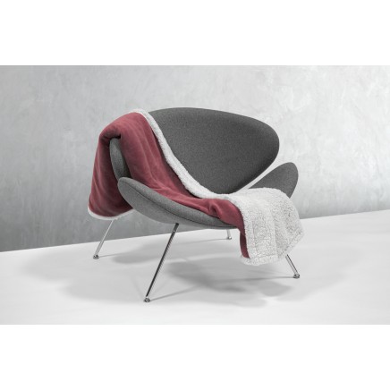 Sammia coral fleece blanket - AP861006-08