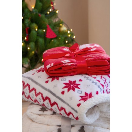 Hobborn RPET Christmas blanket (AP861008) Hobborn RPET Christmas blanket (AP861008)