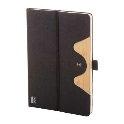 Chatom RPET wireless charger notebook (AP864032-10)