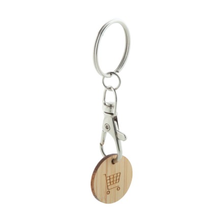 Boomarket trolley coin keyring (AP874022)