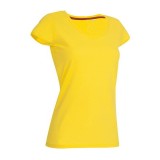 MEGAN V-NECK T-SHIRT - HS43STFFED42