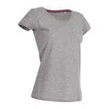 MEGAN V-NECK T-SHIRT - HS43FLB0B0B1