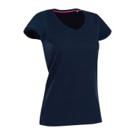 MEGAN V-NECK T-SHIRT - HS43ST002A40 MEGAN V-NECK T-SHIRT - HS43ST002A40