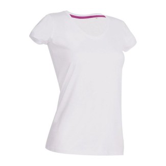 MEGAN V-NECK T-SHIRT - HS43 MEGAN V-NECK T-SHIRT - HS43