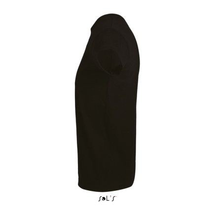 SO00580 SOL'S IMPERIAL FIT - MEN'S ROUND NECK CLOSE Black